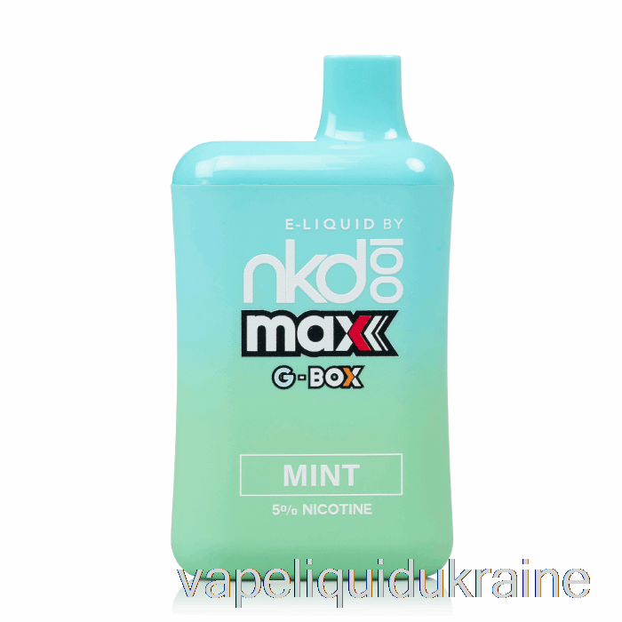 Vape Ukraine GBOX x Naked 100 5500 Disposable Mint